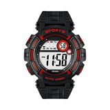 AyrStore Dijital Spor Erkek Genç/çocuk Kol Saati Kronometre Alarm 3ATM CHR815 - Çok Renkli