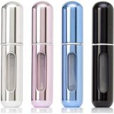 AyrStore Doldurulabilir Mini Parfüm Şişesi 5 ml - Cep Parfüm Şişesi - Çok Renkli