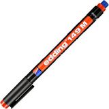 AyrStore Edding 149 M Silgili Permanent Kalem - Asetat Kalemi - Kırmızı - 1 Kalem - Yuvarlak Uç 1 mm