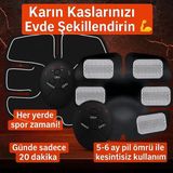 AyrStore Evde Spor Için Orijinal Ems Kas Çalıştırma Aleti 2025 Titreşimli Seri - Çok Renkli