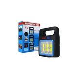 AyrStore F.b.ı Pro F-3003 Alüminyum PM10-TG LED Type-C Powerbank ve Solar Şarjlı Kamp Kafa Feneri - Çok Renkli