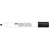 AyrStore Faber-Castell Beyaz Tahta Kalemi W153 Siyah, Kokusuz Su Bazlı Mürekkep, Uzun Ömürlü, Şablon ve