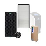 AyrStore Faf Ufo O2 Hava Temizleyici Hepa ve Aktif Karbon Filtre Seti, Tüm Seriler Için Uyumlu (Beyaz H13) - Çok Renkli