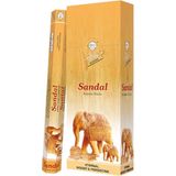 AyrStore Flute Çubuk Tütsü, Sandal Ağacı Kokusu, 20 Adet Çubuk Tütsü (Sandal Ağacı) - Renkli