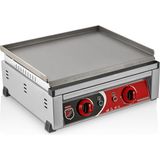 AyrStore Galleyz 50 cm Elektrikli Sanayi Tipi Pleyt Sac Izgara Barbekü - Renkli