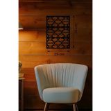AyrStore Geometrik Soyut Tasarım Ahşap Duvar Tablosu - 25X35 cm Lazer Kesim Modern Pano - Çok Renkli - 25 x 35 cm