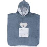 AyrStore Gezenbebe Hero Kahraman Kapüşonlu Havlu Bebek Çocuk Pançosu - Renkli