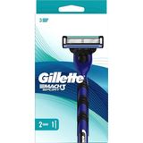 AyrStore Gillette Mach3 Sport Tıraş Makinesi + 2 Adet Yedek Tıraş Bıçağı