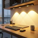 AyrStore Hareket Sensörlü Ledli Gece Lambası, Parlaklık Ayarı Yapılabilir, 3000K-6000K, 3 Mod, Kablosuz