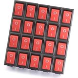 AyrStore Hobialem 50 Adet, Devre Anahtarı, Güç Anahtarı, Aç Kapa Anahtar, Deney Seti, Mini Anahtar, On O - Genel