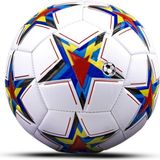 AyrStore Hsport Futbol Topu Uefa Şampiyonlar Ligi 5 Numara Halı Çim Saha ve Beton Zemine Uygun Dikişli Ma - Çok Renkli