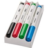 AyrStore Ikea Måla Beyaz Tahta Kalemi, Tutacağı/silgisi Ile, Karışık Renkler - Çok Renkli
