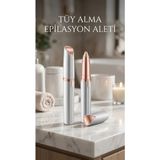AyrStore Ince Uçlu Yüz ve Kaş Tüy Alma Epilasyon Cihazı Ergonomik Tasarım