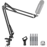 AyrStore Innogear Mikrofon Kolu, Yükseltilmiş Mikrofon Kolu Mikrofon Standı Bom Süspansiyon Standı 3/8 I - Çok Renkli