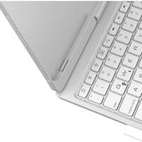 AyrStore Ipad Pro 11 (2024) F11 Ats Kılıf Magic Dönen Klavyeli Tablet Kılıf - Gümüş - Çok Renkli