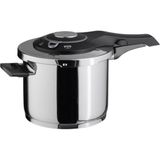 AyrStore Jumbo Procook Siyah Açık Gri Paslanmaz Çelik 6 Lt Düdüklü Tencere - 1 L
