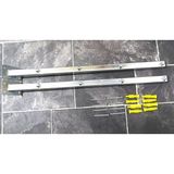 AyrStore K Karaaliler Demir Balkon Çamaşırlık Kurutmalık Duvar Tipi - Çok Renkli