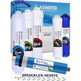 AyrStore Kapalı Kasa Cihazlar ile Uyumlu Su Arıtma Cihazı Filtresi Aw 6'li Filtre Seti Mineral Filtre