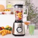 AyrStore Karaca Inox 1.5 Lt Cam Hazneli Smoothie Blender - Çok Renkli