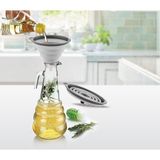 AyrStore Katlanabilir Silikon Huni, Mutfak Için Pratik Sıvı Aktarma, Gıda Sınıfı Plastik, Bpa Içerme - Çok Renkli