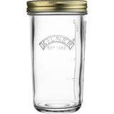 AyrStore Kilner Geniş Ağızlı Konserve Kavanozu, 500 Ml, Vidalı Kapaklı Konserve Kavanozları, Tüm Meyv - Çok Renkli