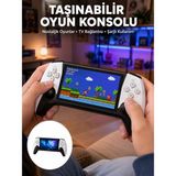 AyrStore Kompakt ve Hafif Retro Oyun Konsolu 1000 Klasik Oyun Dahil