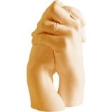 AyrStore Küçük Izler Aljinat ile Sevgiliye 3 Boyutlu El Izi Heykeli Kalıp Seti Ten