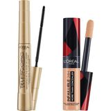 AyrStore L'oréal Paris Telescopic Maskara - Siyah & Infaillible Tüm Yüze Uygulanabilir Kapatıcı 327