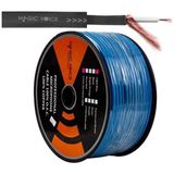 AyrStore Magicvoice Mikrofon Kablosu Mono 1. Kalite 100 Metre Açık Mavi
