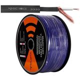 AyrStore Magicvoice Mikrofon Kablosu Mono 1. Kalite 100 Metre Mor