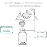 AyrStore Manuel Süt Sağma Pompası Masaj Modlu Hafif Tasarımlı 180 ml