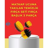 AyrStore Matkap Ucu Temizlik Aparatı 3’lü Fırça Seti
