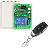 AyrStore Mauedest 433MHZ Evrensel Uzaktan Kumanda Anahtarı Kablosuz Röle 2ch Modülü Verici Alıcı Dc 12V