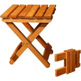 AyrStore Mavitrend Ahşap Katlanır Tabure 1 Adet 30 cm x 36 Xm - Çok Renkli