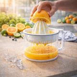 AyrStore Melkan Home Limon Sıkacağı Narenciye Portakal Sıkacağı Beyaz 600 ml - Çok Renkli