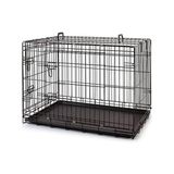 AyrStore Metal Köpek Kafesi 120X75X84CM Siyah - Çok Renkli