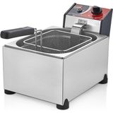 AyrStore Miletto 5 Lt Elektrikli Sanayi Tipi Paslanmaz Çelik Fritöz - Mf5 Paslanmaz Tek Ebat - Çok Renkli