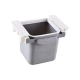 AyrStore Mini Masa Çöp Kovası Plastik Tezgah Altı Geri Çekilebilir Yapışkanlı Görünmez Bölme Pratik