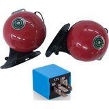 AyrStore Mıtsuba Tipi Cacat ( Çat Çat ) Korna+Kesici Röle 12 Volt