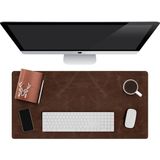 AyrStore Modica® Hobart - Hakiki Deri Masa Matı / Deri Oyuncu Mouse Pad / Yazı Masası Altlığı 75X34 cm - Çok Renkli
