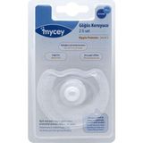 AyrStore Mycey Göğüs Koruyucu, 2 Li Set, Silikon, Beyaz