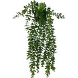 AyrStore Nettenevime Yapay Çiçek Saksıda Sarkan Şimşir Okaliptus Yapay Sarmaşık Pastel 60CM - Renkli