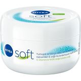 AyrStore Nıvea Soft Nemlendirici Bakım Kremi 300 Ml, 48 Saat Nemlendirme, Jojba Yağı,e Vitamini, Yüz,el,v