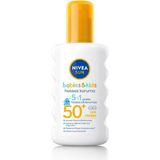 AyrStore Nıvea Sun SPF50+ Çocuklar ve Bebekler Için Yüksek Güneş Koruyucu Sprey 200ML,HASSAS Cilt,parf�