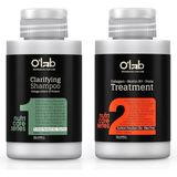 AyrStore O'lab Nutri-Care Profesyonel Keratin Bakım Seti 100 ml x 2 - Evde Brezilya Fönü Kiti / Arındır� - 1 Adet