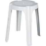 AyrStore Omnipazar SY-4640 Plastik Tabure Büyük Boy 4'lü Set - Çok Renkli
