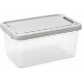 AyrStore Orret Home Kilitli Saklama Kabı Şeffaf Organizer Pp Plastik Gıda Saklama Kabı Kapaklı Buzdolab� - Çok Renkli