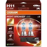 AyrStore Osram Ampul H11 55W 12VPGJ1925X2TRQR2B Osram Night Breaker - 64211NB220-2HB - Genel