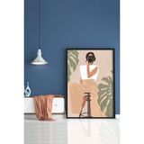 AyrStore Ozcanlar Cerceve Çerçeveli Tekli Tablo Çerçeveler Dekorasyon Ev Dekoru 50X70 Tablo 50 x 70 Çer� - Renkli