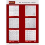 AyrStore Pakpiyer Tavan Kaplama Kartonpiyer Stropiyer 50X50 Rüzgar Gülü Tavan Kaplama 20 Ad -5m2 (50X50) - Çok Renkli